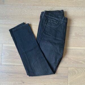 rag & bone fit 1 extra slim fit dark wash jean (33)